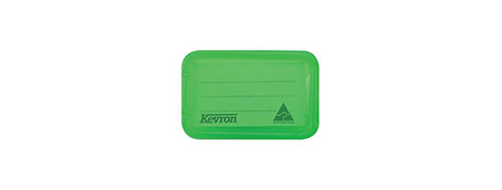 KEVRON DURABLE GREEN ID30 KEY TAGS FOR EASY IDENTIFICATION