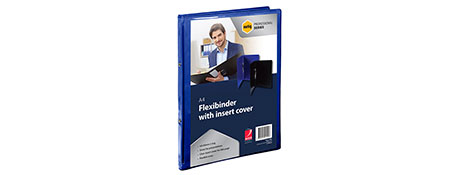 MARBIG BLUE A4 FLEXIBINDER WITH 2-RING MECHANISM