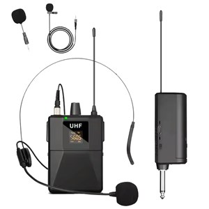 GENERIC AUDIO SOLUTIONS EASY UHF WIRELESS MICROPHONE SYSTEM FOR CLEAR AUDIO