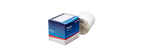 MAGNUM PERMANENT ADHESIVE LABEL DISPENSER BOX - 500 WHITE LABELS