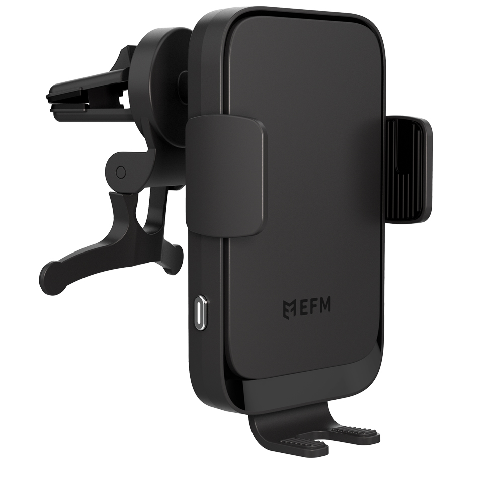 EFM DUAL-COIL WIRELESS CAR CHARGER WITH 20W FAST CHARGING