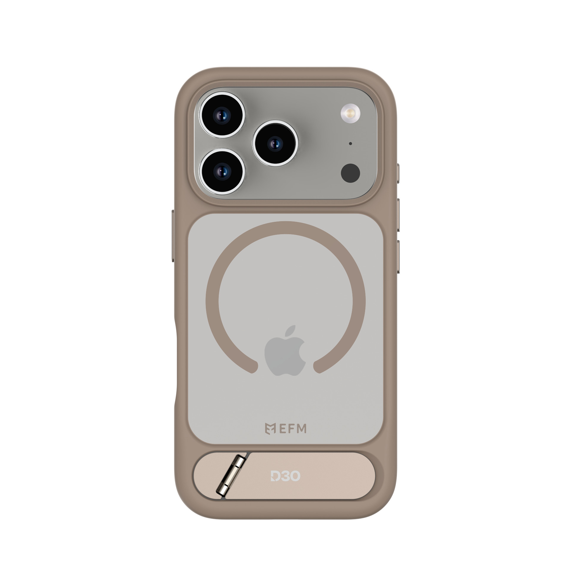 EFM ALTA IPHONE 17 PRO CASE WITH D3O BIO - MOCHA LITE