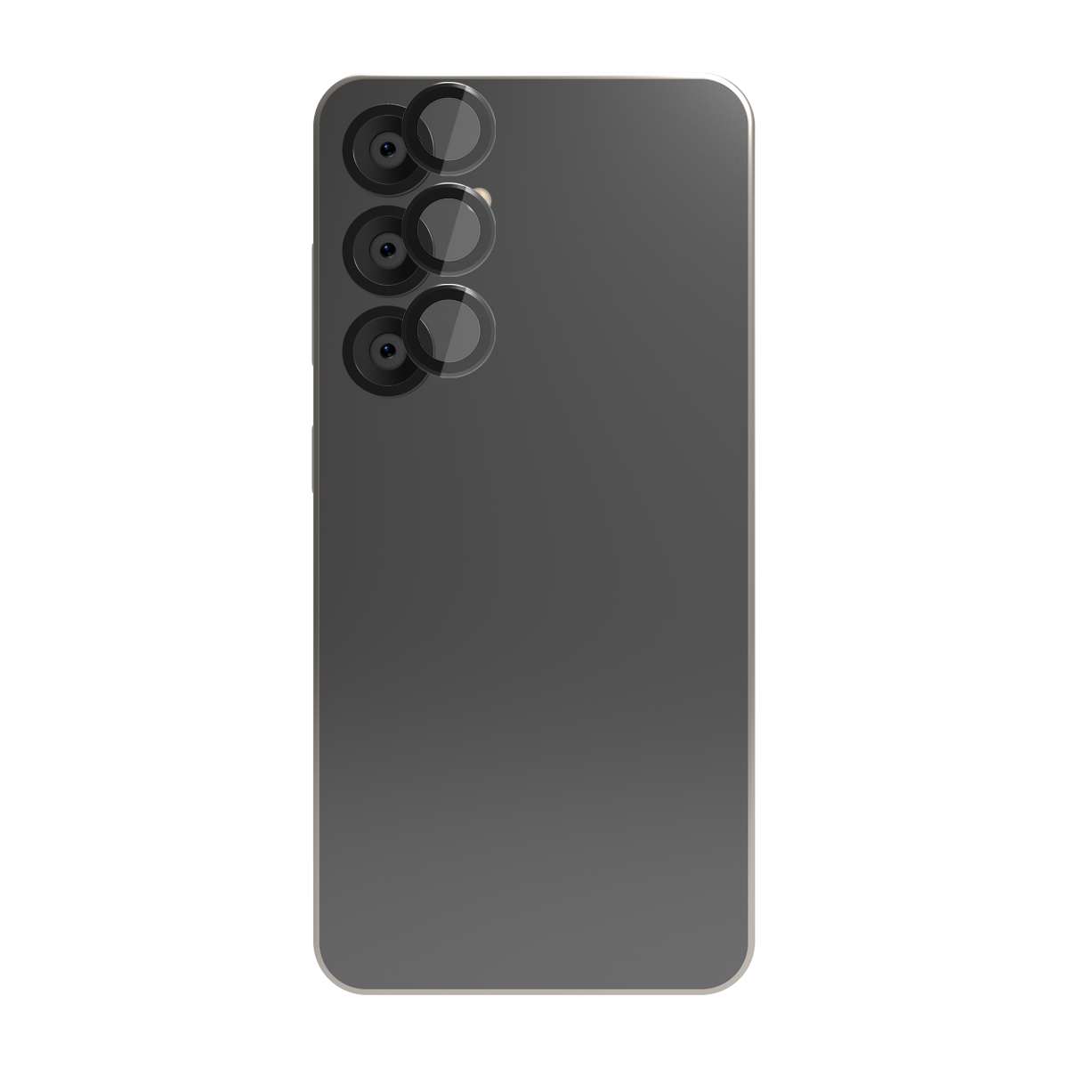 EFM CAMERA LENS ARMOUR FOR SAMSUNG S25+ - CARBON PROTECTION