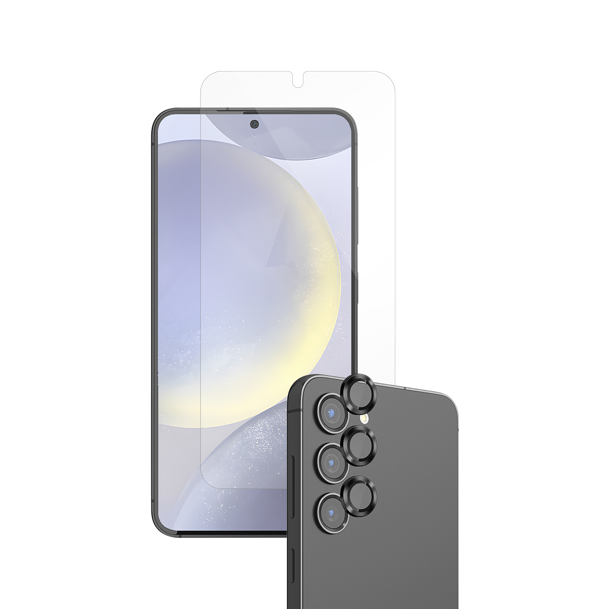 EFM 2-IN-1 SCREEN & CAMERA ARMOUR FOR SAMSUNG GALAXY S25+