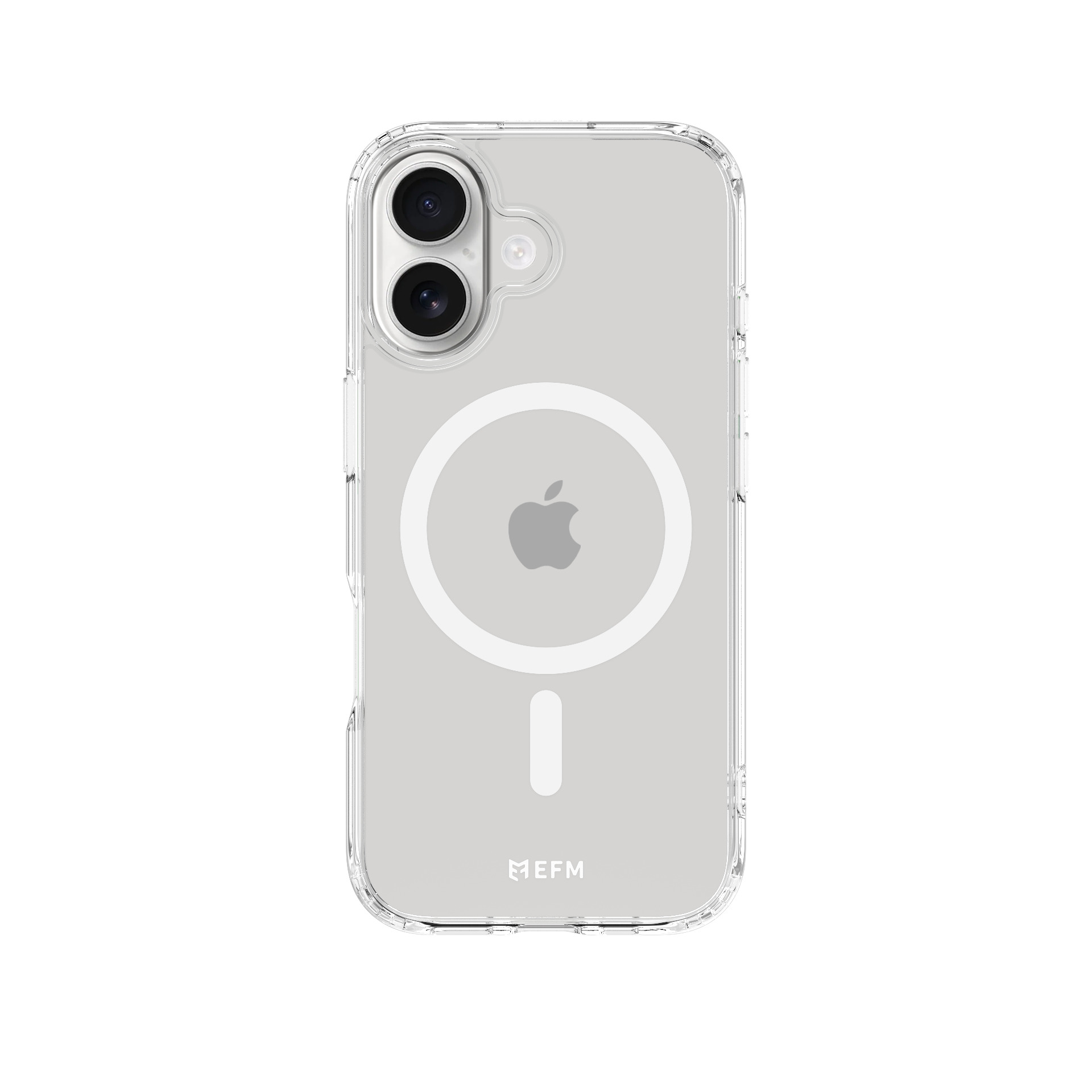 EFM ZURICH MAG CASE FOR IPHONE 17 - CLEAR PROTECTIVE COVER