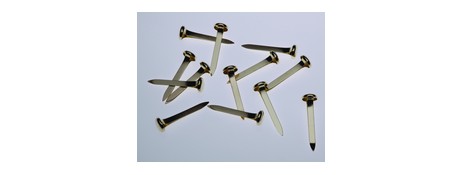 ESSELTE 25MM BRASS PAPER FASTENERS BOX 200 - SECURE DOCUMENTS