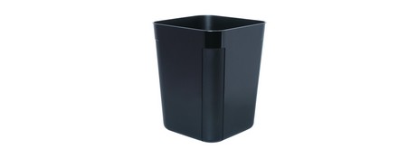 ESSELTE SWS DURABLE 30L BLACK POLYPROPYLENE WASTE BIN -