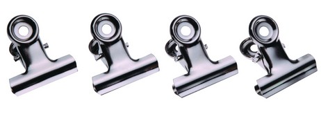 ESSELTE BULLDOG CLIPS 31MM BOX 144 - SECURE DOCUMENT MANAGEMENT