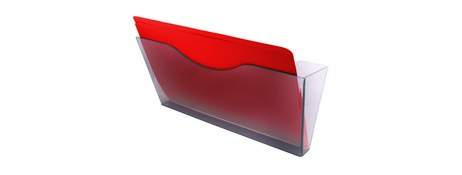 ESSELTE CLEAR FOOLSCAP LANDSCAPE DOCUMENT POCKETS FOR WALLS