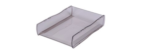 ESSELTE NOUVEAU SMOKE STORAGE BOX - STYLISH DESK ORGANIZATION