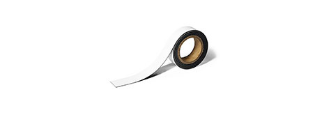 UNSPECIFIED MANUFACTURER FLEXIBLE MAGNETIC LABELING TAPE FOR METAL SURFACES