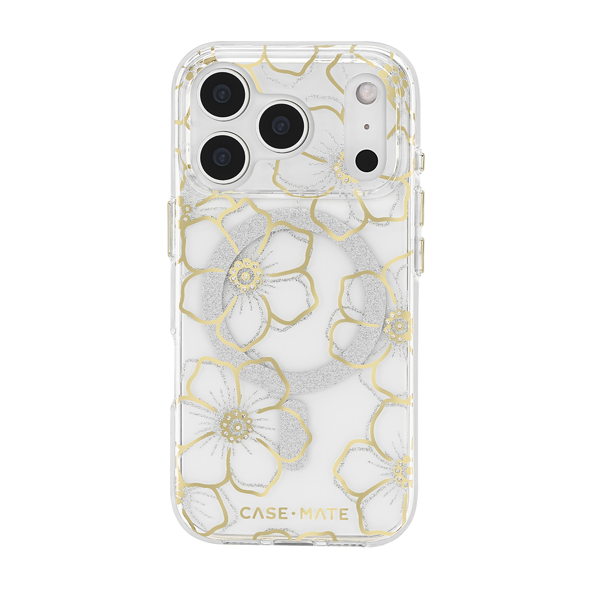 CASE-MATE FLORAL GEMS MAGSAFE CASE FOR IPHONE 17 PRO - GOLD