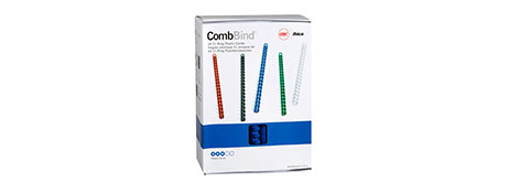 GBC 19MM PLASTIC BINDING COMBS FOR PROFESSIONAL DOCUMENTS