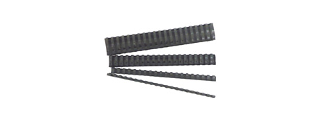 GBC 6MM PLASTIC BINDING COMBS FOR PROFESSIONAL DOCUMENTS