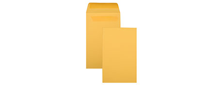 UNSPECIFIED MANUFACTURER GOLD SELF-SEAL SEED POCKET ENVELOPES P7 (145X90MM)
