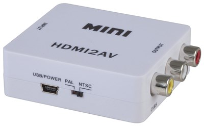 GENERIC CONVERTER HDMI TO RCA CONVERTER: CONNECT NEW DEVICES TO OLD TVS