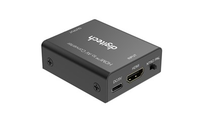 GENERIC CONVERTER HDMI TO RCA CONVERTER: DIGITAL TO ANALOGUE VIDEO AUDIO