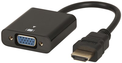 GENERIC ADAPTER BRAND (PLACEHOLDER) HDMI TO VGA ADAPTER WITH AUDIO OUTPUT FOR TRAVEL