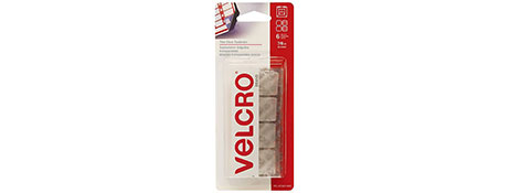 VELCRO BRAND THIN CLEAR FASTENERS FOR CRAFTING & HOME