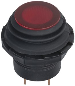 UNSPECIFIED MANUFACTURER RED LATCHING IP65 PUSHBUTTON SWITCH FOR RELIABLE CONTROL