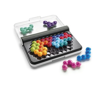 IQ SIX PRO DOUBLE-SIDED 2D/3D PUZZLE GAME FOR SMART FUN