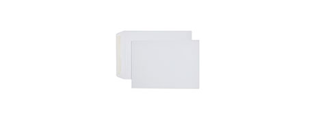 UNSPECIFIED MANUFACTURER LARGE WHITE POCKET ENVELOPES 405X305MM WITH STRIP SEAL