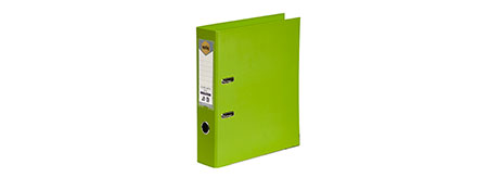 MARBIG LIME A4 LEVER ARCH FILE - 75MM CAPACITY