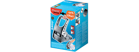 MAPED EFFORTLESS 65 SHEET HEAVY DUTY HOLE PUNCH - LOCAL STOCK