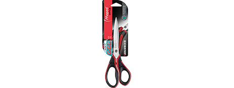 MAPED 21CM STAINLESS STEEL GEL HANDLE SCISSORS FOR COMFORT