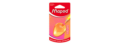 MAPED NEON IGLOO PENCIL SHARPENER WITH RESERVOIR