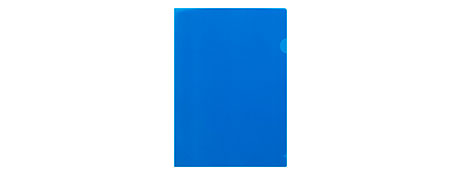 MARBIG A4 BLUE LETTER FILE WITH SIDE/TOP OPENING