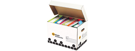 MARBIG ARCHIVE BOX FOR FOOLSCAP STORAGE - STRONG & STACKABLE