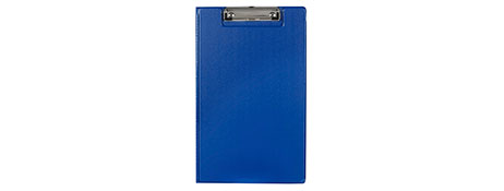MARBIG DURABLE BLUE FOOLSCAP CLIPFOLDER FOR HOME & OFFICE