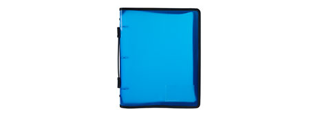 MARBIG BLUE ZIPPER BINDER FOR A4 FILING ON THE GO