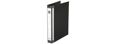 MARBIG DELUXE A4 BLACK RING BINDER - 200 PAGE CAPACITY