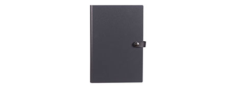 MARBIG ENVIRO FOLDABLE A4 TO A5 CLIPBOARD - DARK GREY