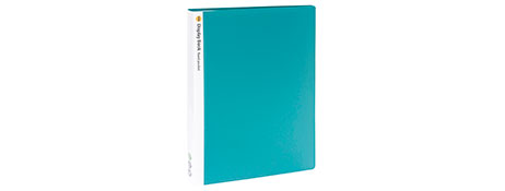 MARBIG GREEN NON-REFILLABLE DISPLAY BOOK - 40 POCKETS