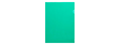 MARBIG GREEN A4 LETTER FILE WITH TOP & SIDE OPENING