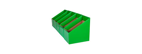 MARBIG GREEN BOOK BOX FOR CLASSROOM & OFFICE STORAGE