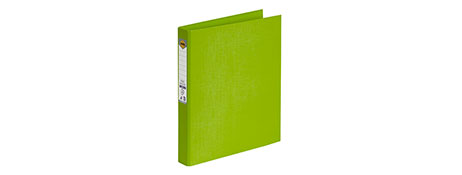 MARBIG A4 LIME PE RING BINDER - EARTH FRIENDLY FILING