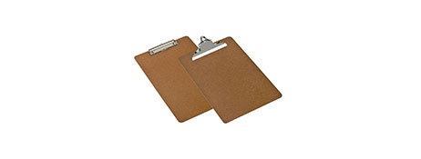 MARBIG DURABLE MASONITE CLIPBOARD FOR FOOLSCAP DOCUMENTS