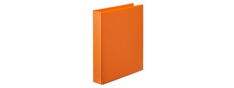 MARBIG ORANGE A4 INSERT BINDER, 400 PAGES, 25MM RINGS