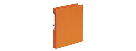 MARBIG A4 ORANGE PE RING BINDER - EARTH FRIENDLY FILING
