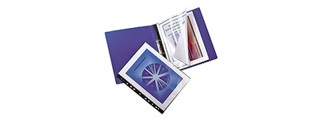 MARBIG SOFT TOUCH BINDER DISPLAY BOOK FOR EASY ORGANIZATION