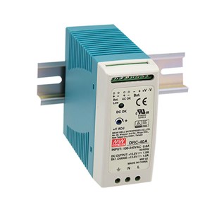 MEAN WELL DUAL OUTPUT DIN RAIL POWER SUPPLY FOR AUTOMATION