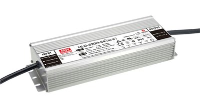 MEANWELL HLG-320H-12BAU LED PSU 12V DC 22A DIMMABLE IP67