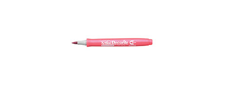 UNSPECIFIED MANUFACTURER METALLIC PINK BRUSH TIP MARKER FOR GLASS, CARD & CRAFT