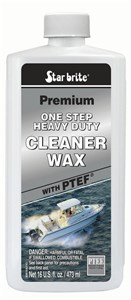ONE STEP HEAVY DUTY CLEANER WAX WITH PTEF FOR FIBERGLASS & PAINT