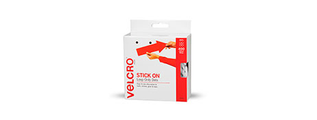 ORIGINAL FASTENER CO. ORIGINAL HOOK & LOOP FASTENER ROLLS - RELIABLE DISPLAY SOLUTION