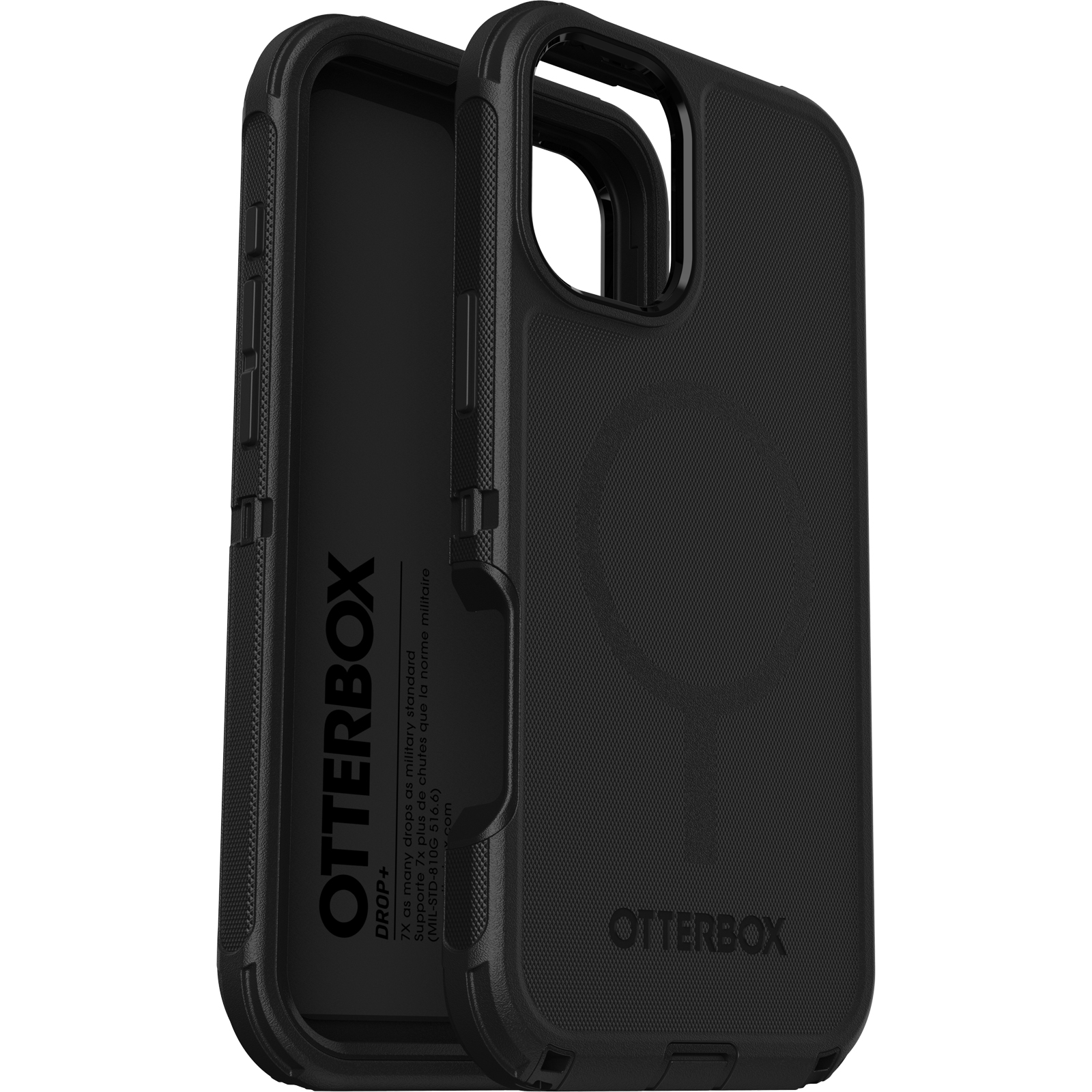OTTERBOX DEFENDER MAGSAFE CASE FOR IPHONE 16 PLUS - BLACK